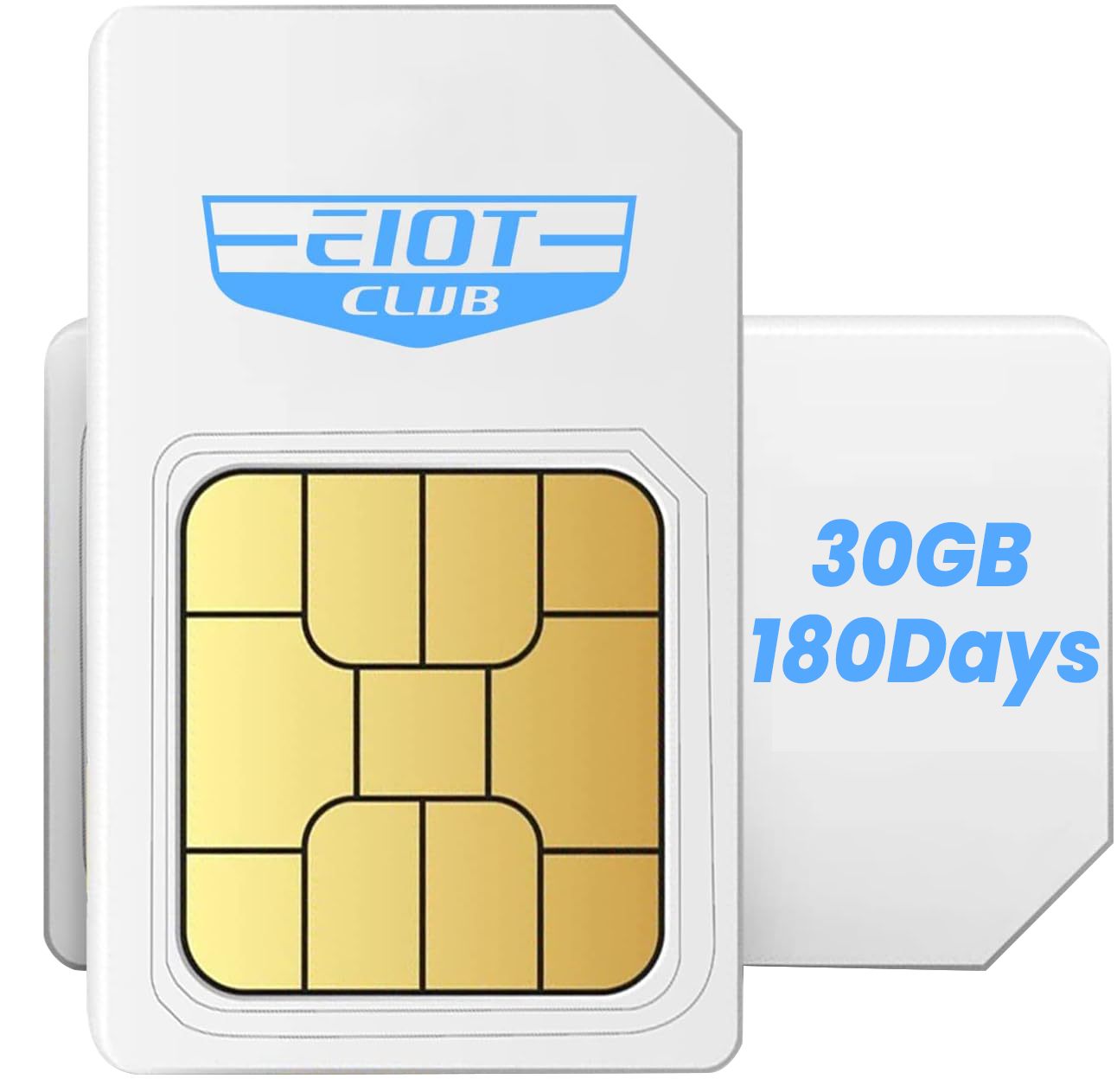 UBox EIOTCLUB SIM card data - 6 month 30GB