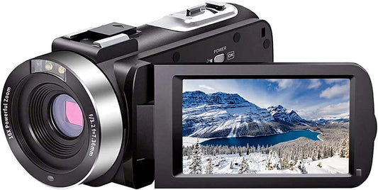 FINDVIEW Video Camera Camcorder Full HD 1080P 30FPS