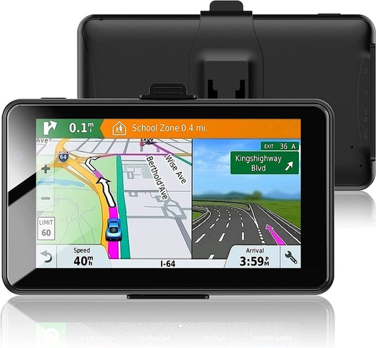 FINDVIEW GPS Navigation for Truck Car 2.5D Screen 7 inch