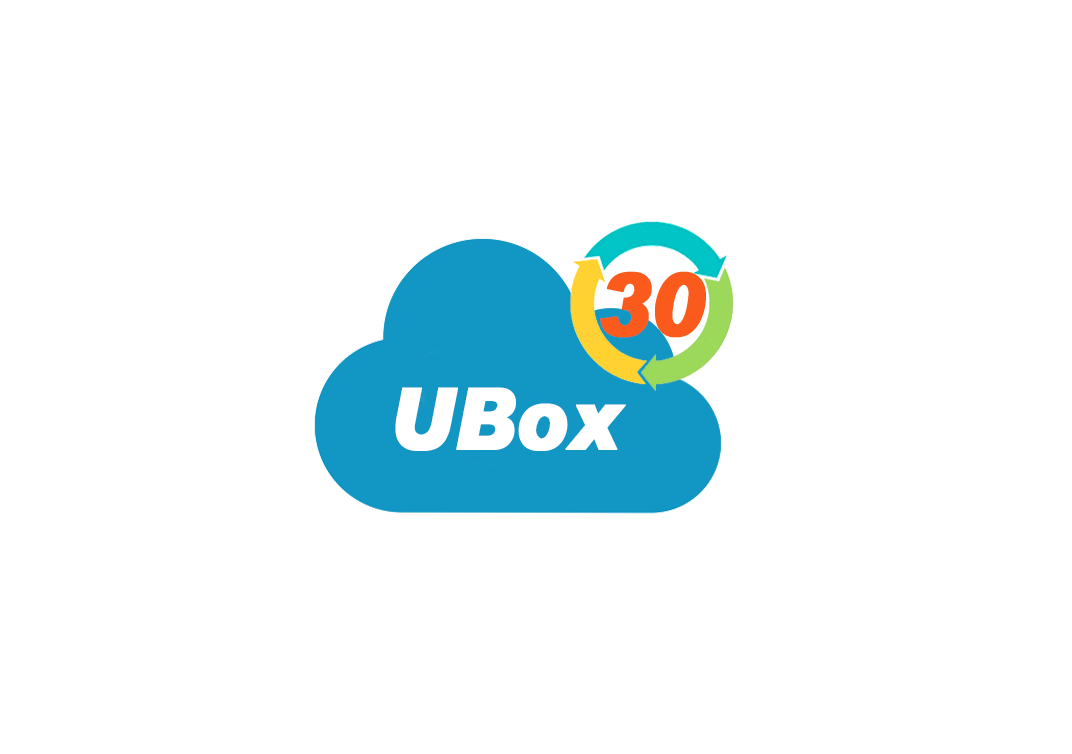 UBox cloud storage - 30 day cycle in 6 months